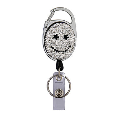 Easy Pull Clasp Set Auger Metal Key Chain